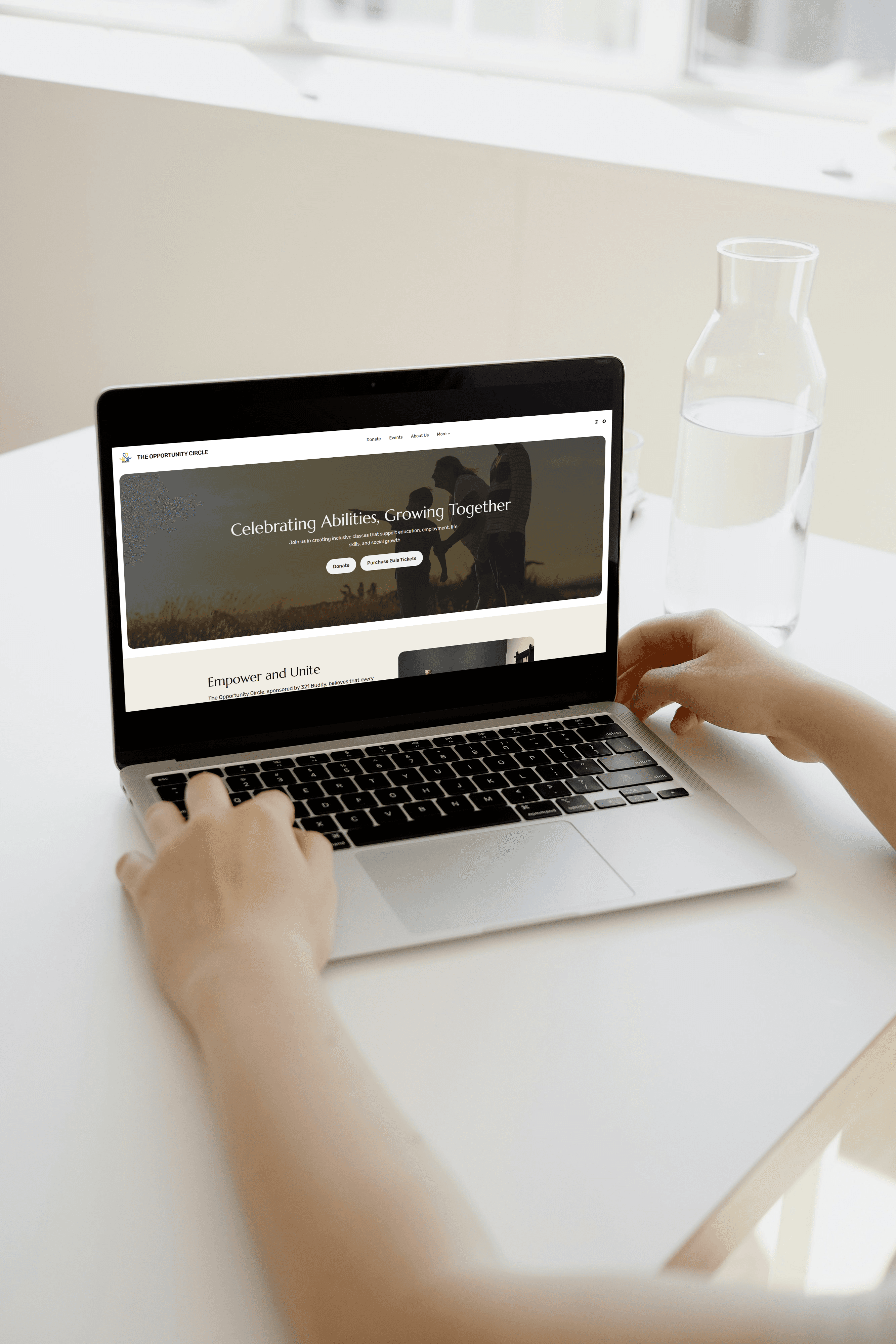 Opportunity Circle website preview